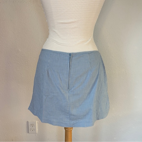 Vintage Blue & White Gingham Skort - Picture 7 of 11